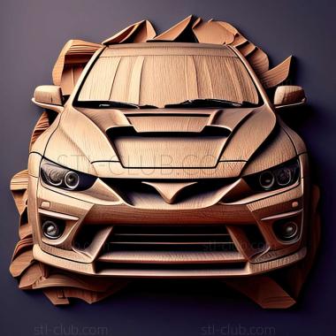 3D мадэль Mitsubishi Lancer (STL)